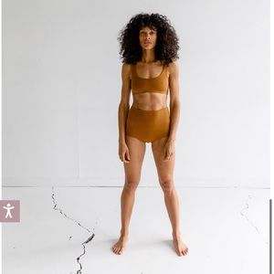 2 Arq Wide Strap Bralettes size medium